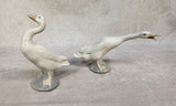 Pair of Lladró Geese Figurines