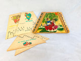 Russian Gusli Perepelochka Lap Harp with Music Sheets