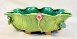 Vintage Lotus Leaf Bowl