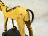 Vintage Rustic Pony Wheeled Toy