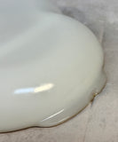 Anchor Hocking Fire King Milk Glass Divided Dish