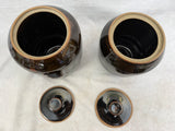 Rustic Canisters Handmade by Amy Parker - Set of 4