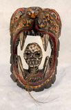 Jaguar Mask with Skull