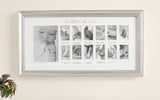 Pottery Barn Baby Silver Leaf First Year Frame - Brand New!