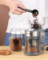 Boly Flat Burr Electric Coffee Grinder - Brand New!