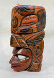 Mexican Carved Wood Tribal Mask