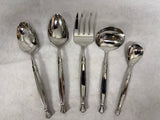 Oneida Act I Six Place Setting Stainless Steel Flatware Set