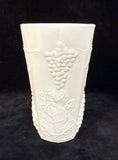 Vintage Indiana Glass Colony Harvest Milk Glass Tumblers - Set of 8