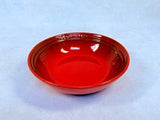 Le Creuset Stoneware Bowls and Flower Plates in Cerise