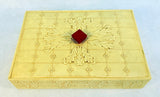 Barrancini Candies Leather Wrapped Box