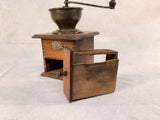 Vintage B.Z. Zassenhaus Mokka Wooden Coffee Mill