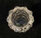 Tiffany Crystal Pinecone Votive Holder