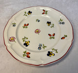Villeroy & Boch Petit Fleur - Set of 5 Salad Plates and 4 Bread Plates