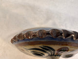 Glazed Talavera Stoneware Owl Figurine