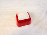 Set of Five Pyrex 501 Refrigerator Dishes with 2 Lids