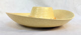 Treasure Craft Pottery Mexican Sombrero Chips and Salsa Dish