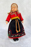 Vintage Norwegian 9" Folk Doll