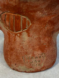 Mayan King Pakal Mexican Terracotta Sculpure