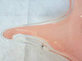Pink Murano Cased Glass Bowl