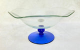 Princess House Crystal Footed Compote - Brand New!