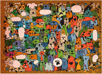 1000 Piece Puppies' Party Puzzle - Brand New!