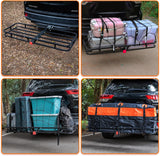 WEIZE 53" x 19" Hitch Mount Cargo Carrier w/Accessories CCB-1043 - Brand New!