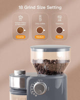 Boly Flat Burr Electric Coffee Grinder - Brand New!