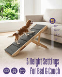 Artpet Adjustable Dog Ramp for Small Pets (35 lbs. Max.) - Brand New!