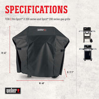 Weber 7138 Premium Grill Cover - Brand New!