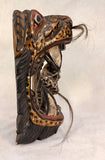 Jaguar Mask with Skull