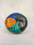 Colorful Hand-Painted Gourd Birdhouse