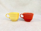 Fiesta Ware Mixing Bowl and Two Cups