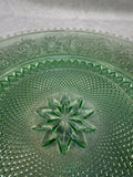 Indiana Glass Tiara Green Platter