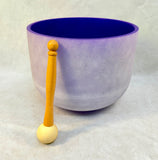 Frosted Crystal Signing Bowl with Mallet
