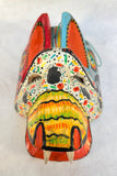 Colorful Guatemalan Jaguar Mask