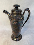Meridan/International Silver Art Deco Silver Plate Shaker Pitcher