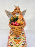 Jim Shore Give Thanks 2006 Angel with Basket
