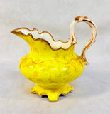 Antique Cauldon Ware Cream Pitcher Staffordshire