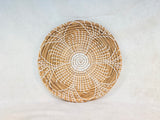 Set of 3 Hand-Woven Sisal Shallow Baskets