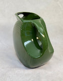 Large Fiesta Ware Disk Pitcher in Dark Green