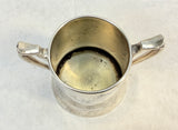 Vintage Armor Silver Plate Sugar and Creamer 3 Piece Set