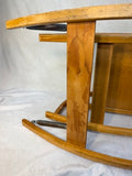 Vintage Teetertot Toddler Ricking Chair by Delphos Bending Co.