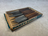 Mid-Century Modern Party Forks - set of 8
