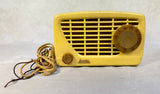 Vintage Arvin 540T Metal Midget Tube Radio