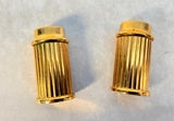 L'Heure d'Or Brass Salt and Pepper Shakers