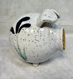 Corky the Pig Stoneware Piggy Bank
