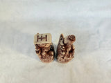 Chinese Themed Carved Resin Chess Pieces