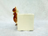 Climbing Kitten Figural Planter
