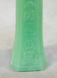 Vintage Greeen Jadeite Salt and Pepper Shakers