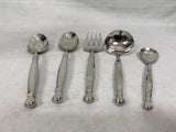 Oneida Act I Six Place Setting Stainless Steel Flatware Set